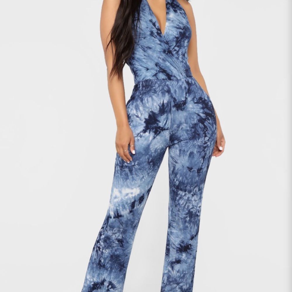 Tie-dye jumpsuit